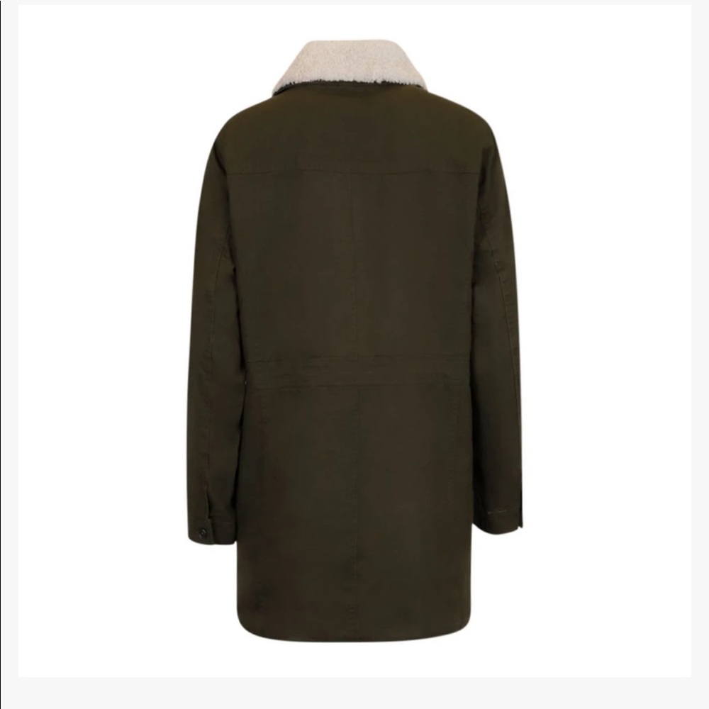 Steve Madden Women's Canvas Parka Jacket - Picture 3 of 6
